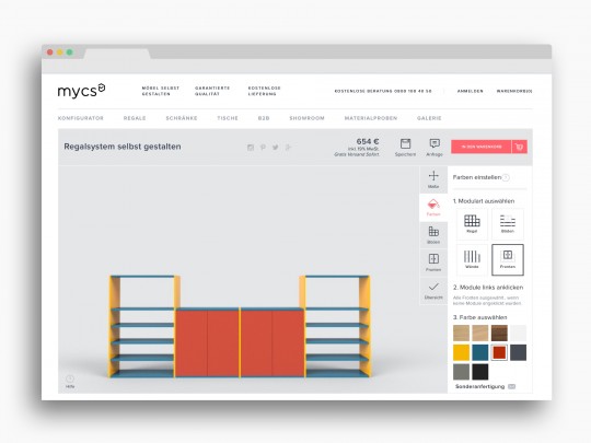 mycs Configurator Session